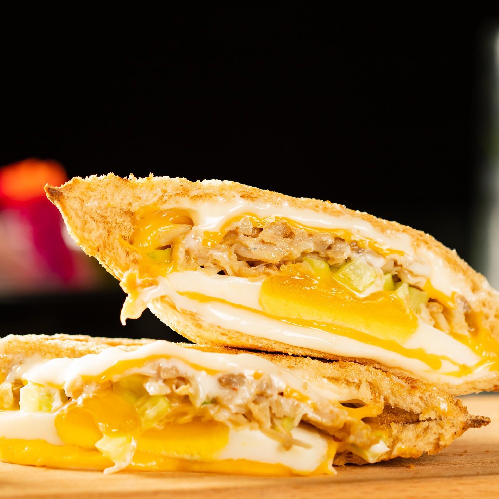 低卡芝士鸡肉三明治